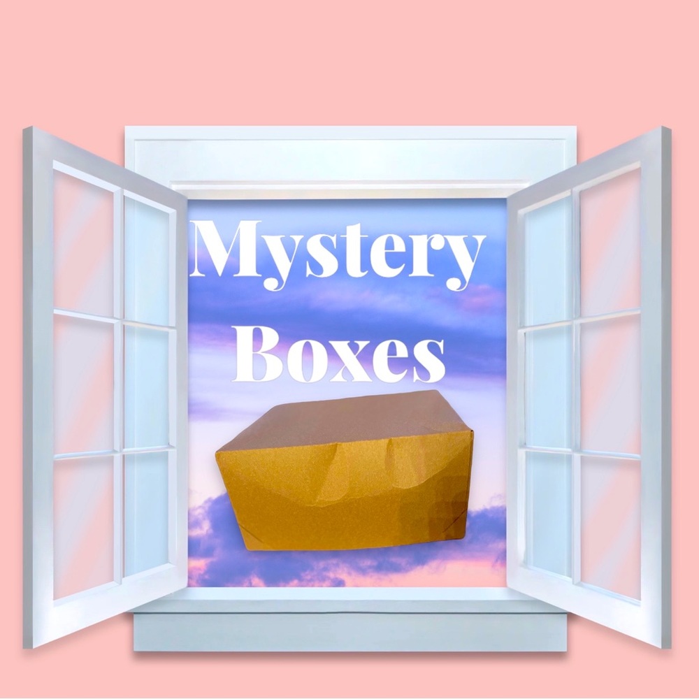 Mystery Boxes 5 1bs of mixed items both listed and unlisted items 8-10 pieces
